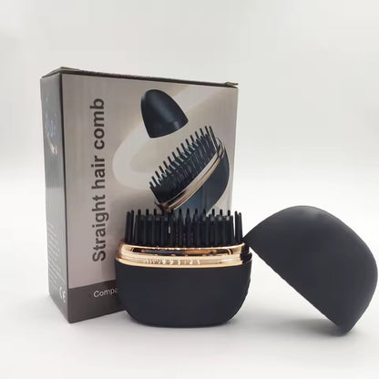 Aura Sleek™ Cordless Hair Straightener Brush | Smooth Frizz-Free Hair in Minutes