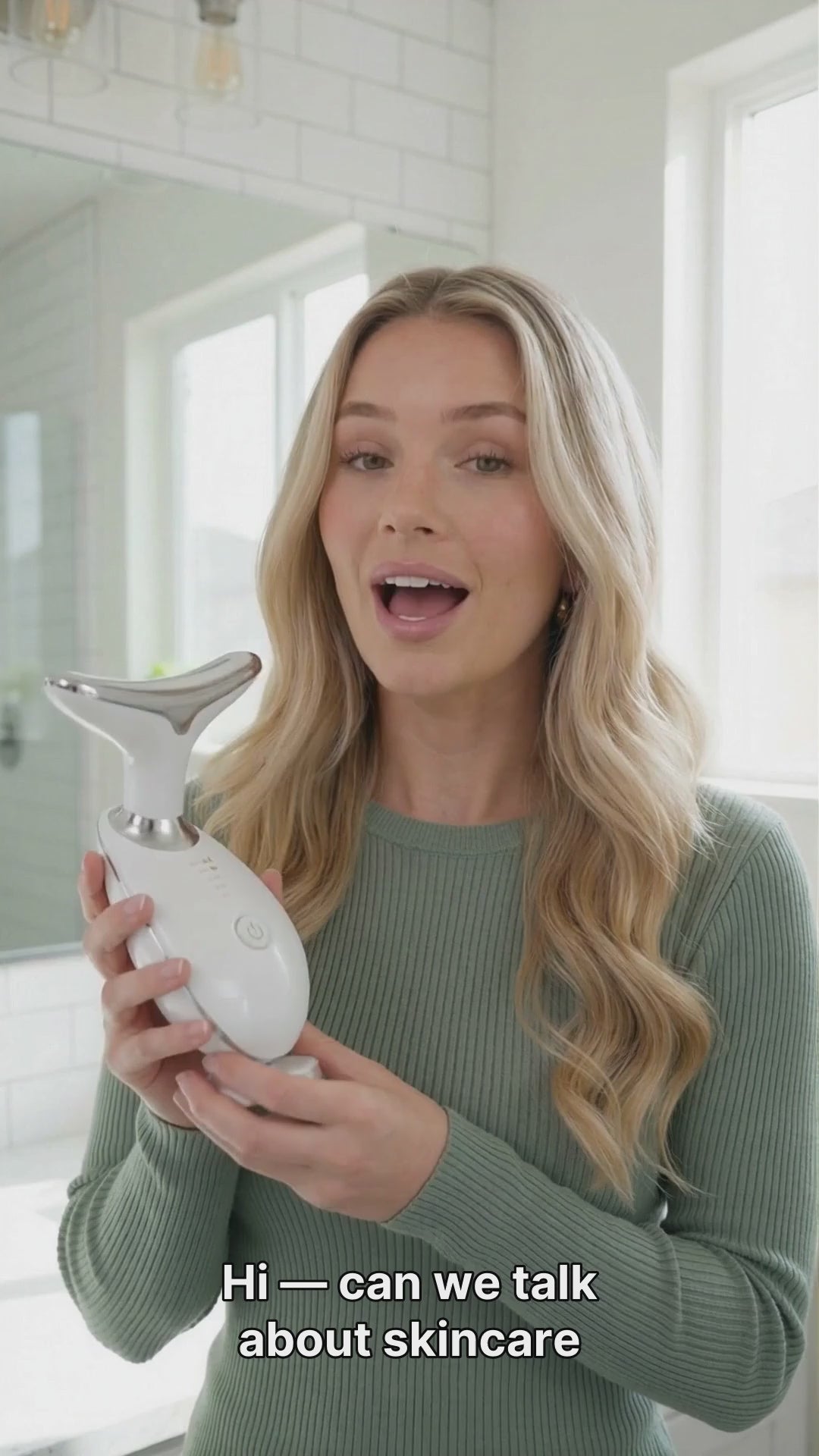 Aura Radiant Glow Neck & Face Beauty Massager